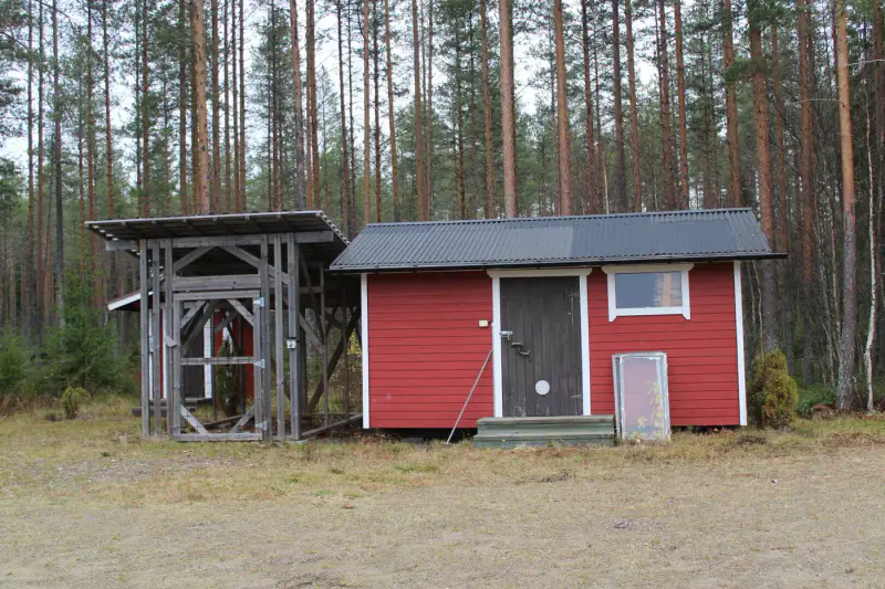 Mökki ~46 m² avec sauna, seul sur un étang poissonneux, 5 000 m² — Särkäntakanen / Mannervaara — 9