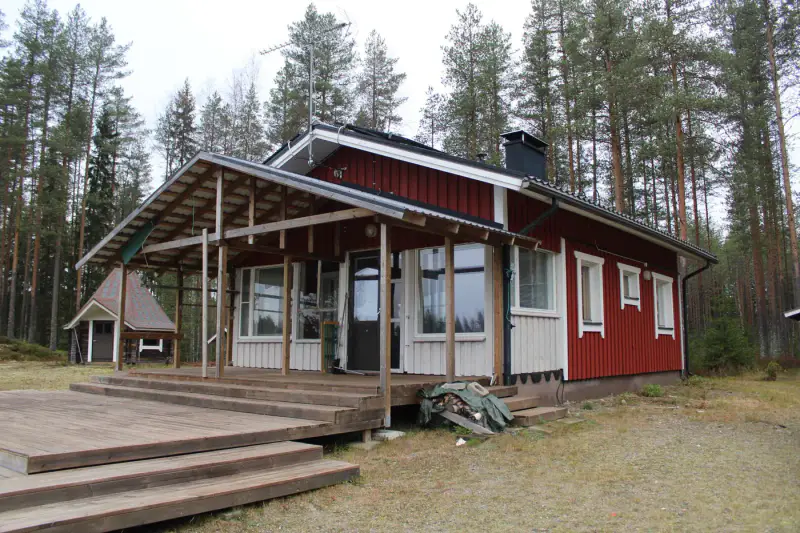 Mökki ~46 m² avec sauna, seul sur un étang poissonneux, 5 000 m² — Särkäntakanen / Mannervaara — 16