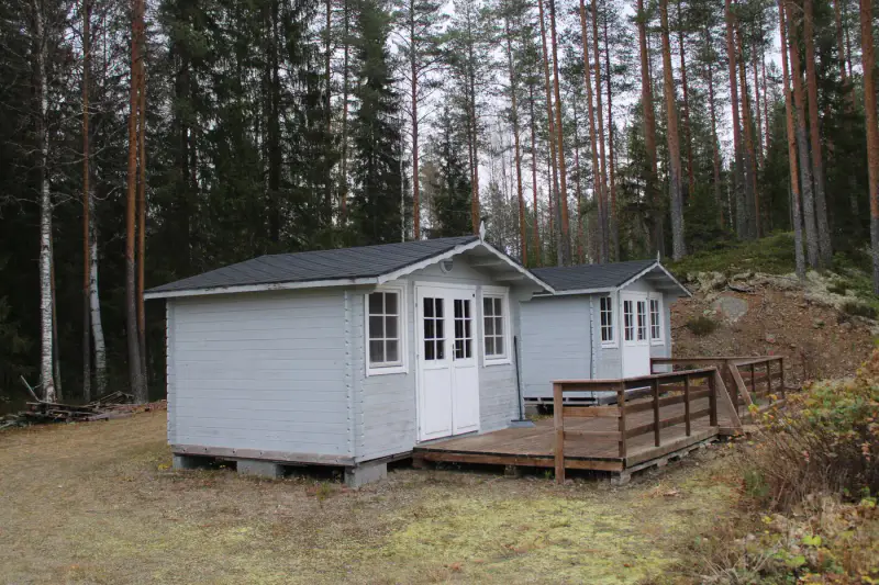 Mökki ~46 m² avec sauna, seul sur un étang poissonneux, 5 000 m² — Särkäntakanen / Mannervaara — 13