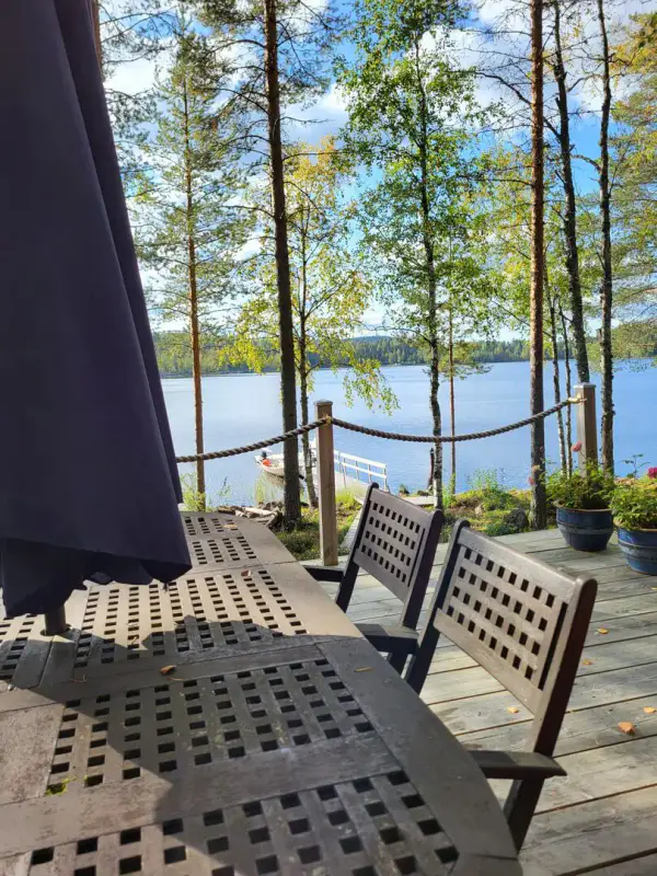 Mökki rondins + rantasauna, 4 900 m², Loitimo / Karhunlahti — Oskola / Joensuu — 17