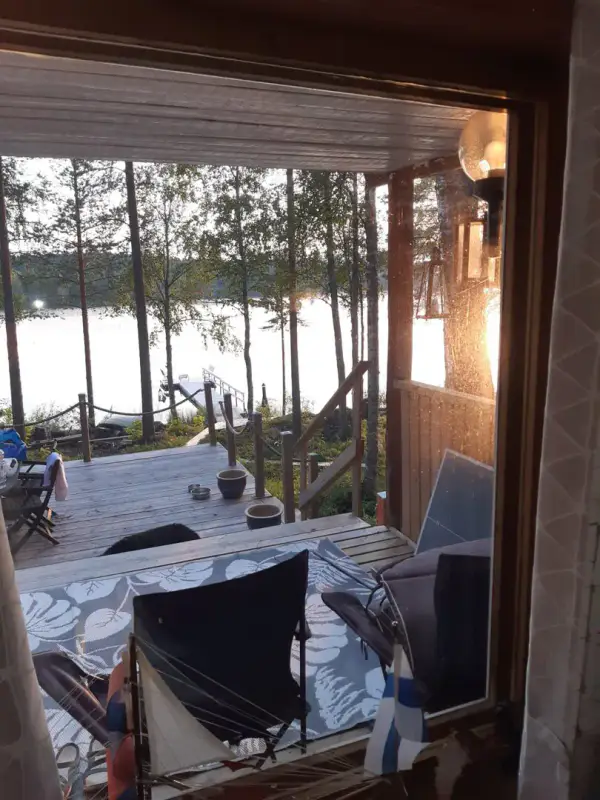 Mökki rondins + rantasauna, 4 900 m², Loitimo / Karhunlahti — Oskola / Joensuu — 8
