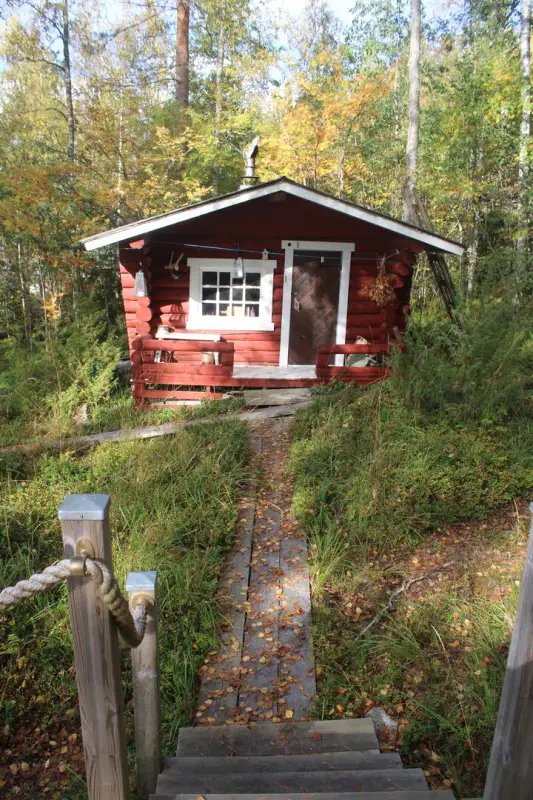 Mökki rondins + rantasauna, 4 900 m², Loitimo / Karhunlahti — Oskola / Joensuu — 11