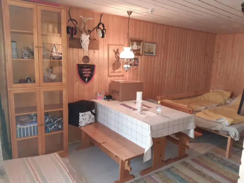 Mökki rondins + rantasauna, 4 900 m², Loitimo / Karhunlahti — Oskola / Joensuu — 2