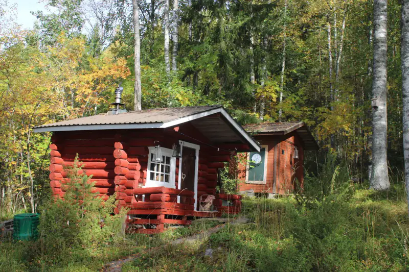 Mökki rondins + rantasauna, 4 900 m², Loitimo / Karhunlahti — Oskola / Joensuu — 9