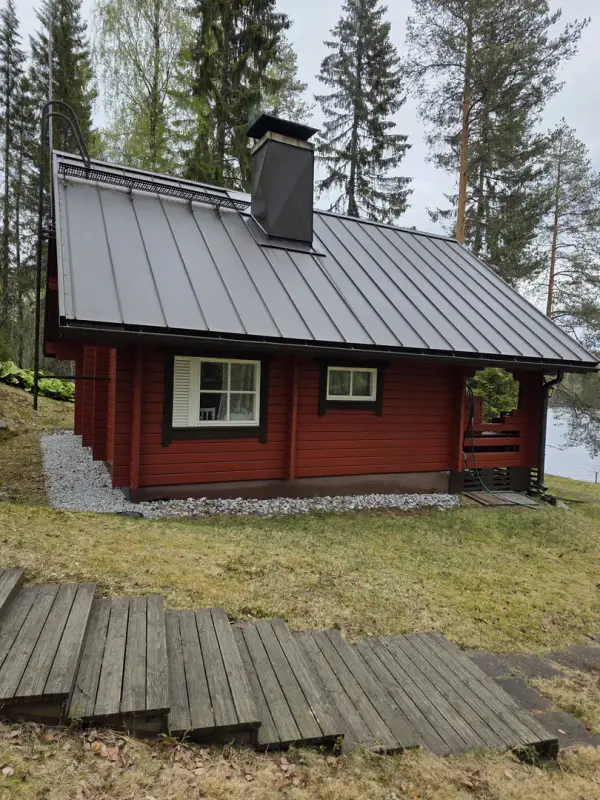 Mökki ~34 m² (1993) + sauna, 4 020 m², 50 m de plage privée sur l’Eimisjärvi — Kokinvaara / Joensuu — 3