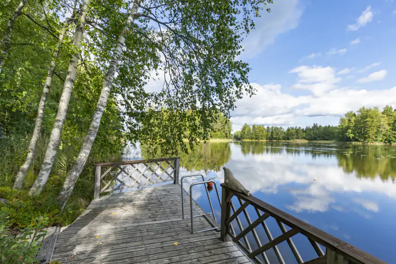 Chalet à Joutsa  rive privée  2 500 m² — 210 000 € — 2
