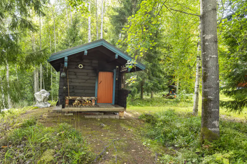 Chalet à Joutsa  rive privée  2 500 m² — 210 000 € — 14
