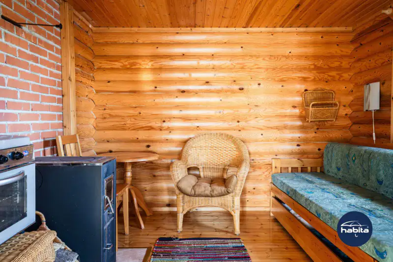 Chalet Kaskela 45 m² (2001), rive privée Vaikkojärvi, parcelle 9 422 m² — Juuka — 20