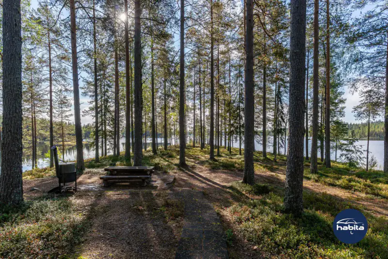 Chalet Kaskela 45 m² (2001), rive privée Vaikkojärvi, parcelle 9 422 m² — Juuka — 7