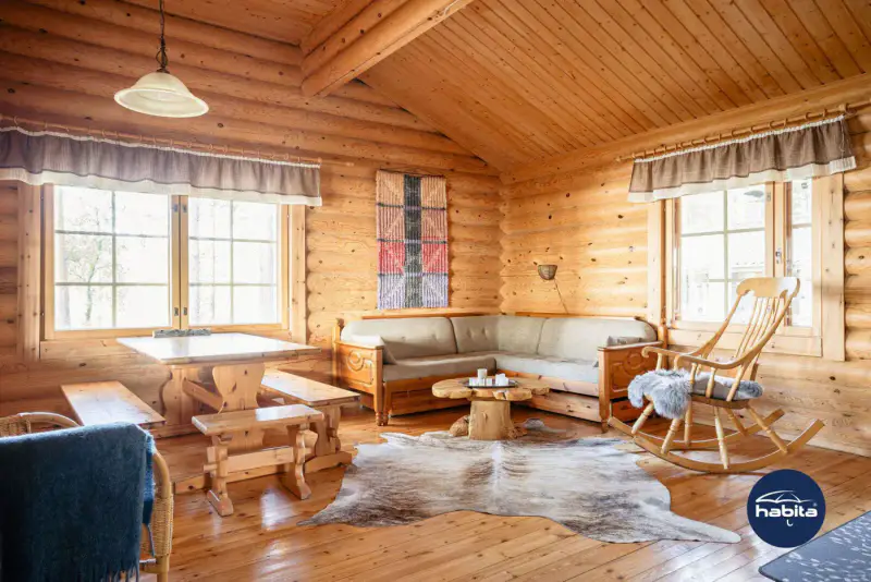 Chalet Kaskela 45 m² (2001), rive privée Vaikkojärvi, parcelle 9 422 m² — Juuka — 5