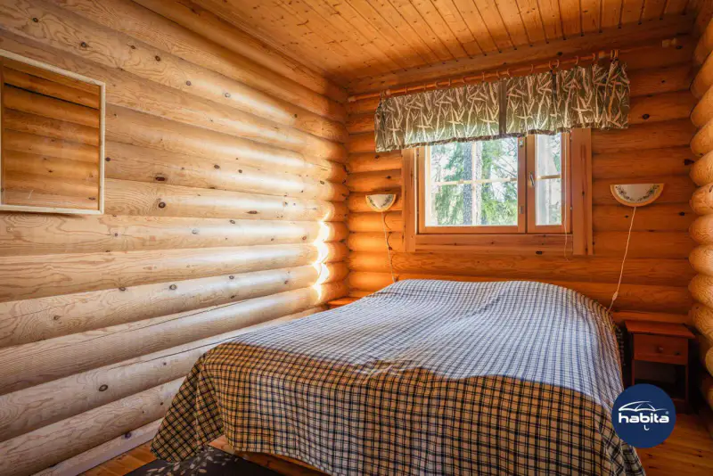 Chalet Kaskela 45 m² (2001), rive privée Vaikkojärvi, parcelle 9 422 m² — Juuka — 10
