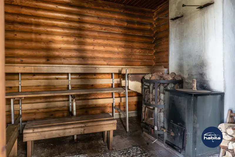 Chalet Kaskela 45 m² (2001), rive privée Vaikkojärvi, parcelle 9 422 m² — Juuka — 19