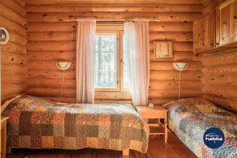 Chalet Kaskela 45 m² (2001), rive privée Vaikkojärvi, parcelle 9 422 m² — Juuka — 15