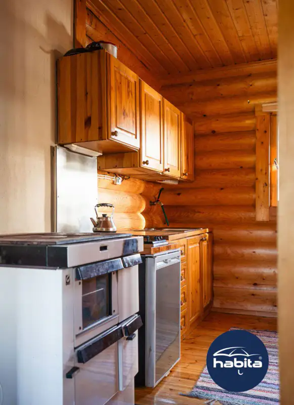 Chalet Kaskela 45 m² (2001), rive privée Vaikkojärvi, parcelle 9 422 m² — Juuka — 11