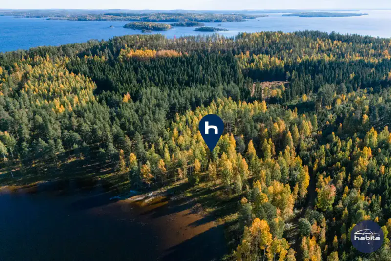 Chalet en rondins de 1947 rénové, 110 m de rive privée sur le Pielinen, 2,09 ha — Paalasmaa, Juuka — 3