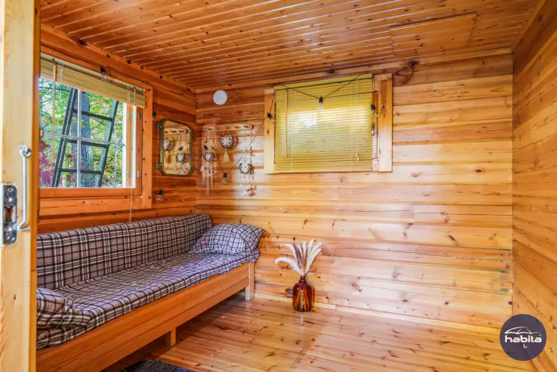 Chalet en rondins de 1947 rénové, 110 m de rive privée sur le Pielinen, 2,09 ha — Paalasmaa, Juuka — 14