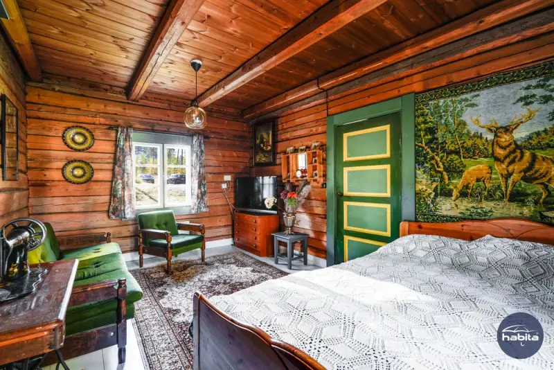 Chalet en rondins de 1947 rénové, 110 m de rive privée sur le Pielinen, 2,09 ha — Paalasmaa, Juuka — 13