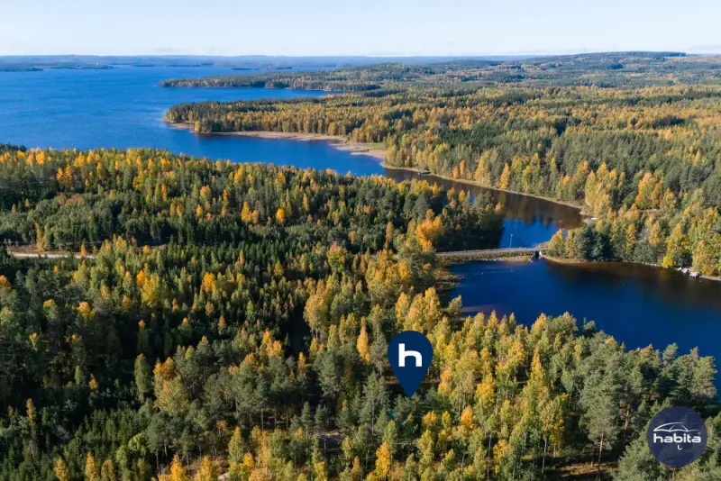 Chalet en rondins de 1947 rénové, 110 m de rive privée sur le Pielinen, 2,09 ha — Paalasmaa, Juuka — 5