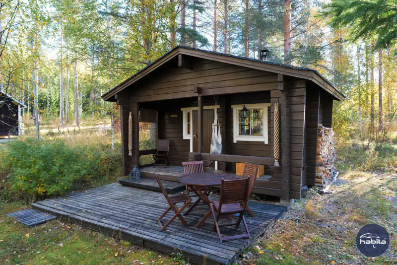 Chalet en rondins de 1947 rénové, 110 m de rive privée sur le Pielinen, 2,09 ha — Paalasmaa, Juuka — 7