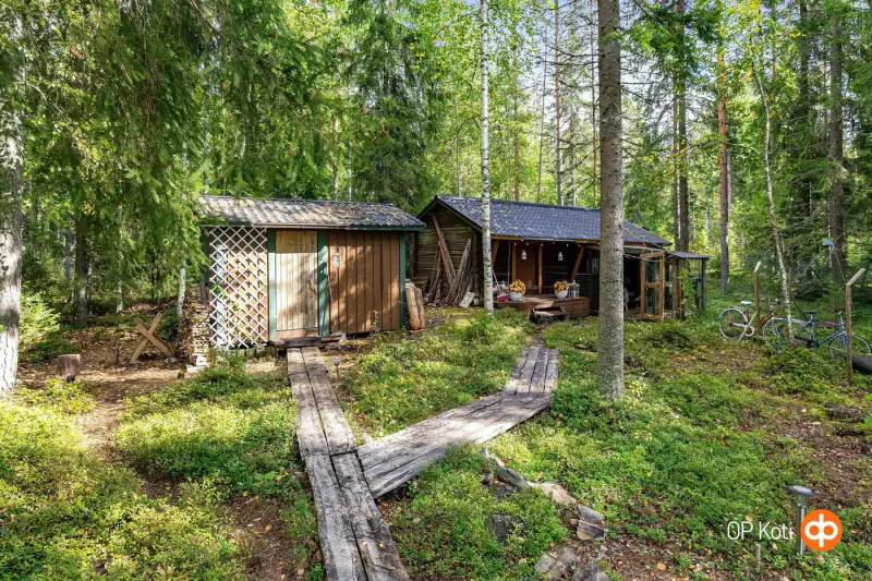 Petit chalet-sauna Tihmasjärvi 19 m² — Juva 69 k€ — 16