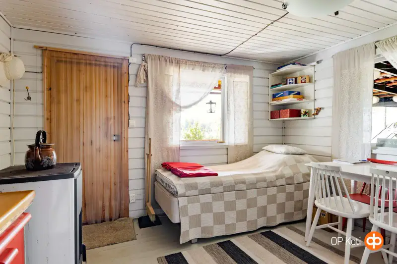 Petit chalet-sauna Tihmasjärvi 19 m² — Juva 69 k€ — 5