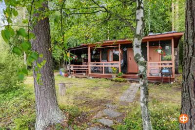 Petit chalet-sauna Tihmasjärvi 19 m² — Juva 69 k€ — 1