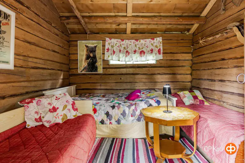 Petit chalet-sauna Tihmasjärvi 19 m² — Juva 69 k€ — 6