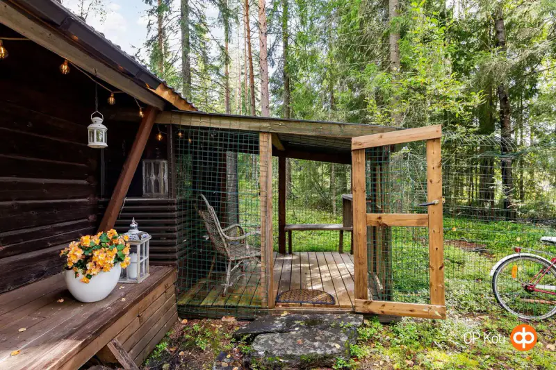 Petit chalet-sauna Tihmasjärvi 19 m² — Juva 69 k€ — 13
