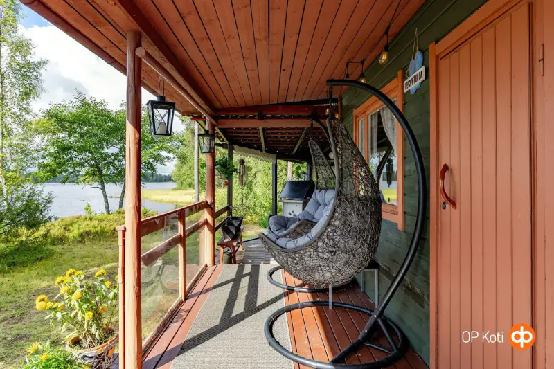 Petit chalet-sauna Tihmasjärvi 19 m² — Juva 69 k€ — 14