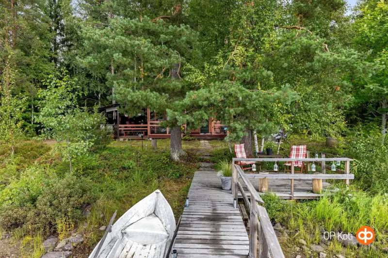 Petit chalet-sauna Tihmasjärvi 19 m² — Juva 69 k€ — 17