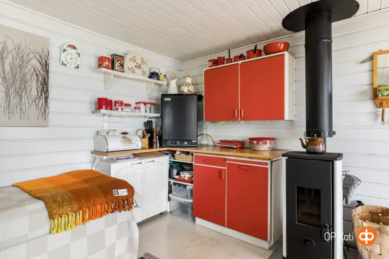 Petit chalet-sauna Tihmasjärvi 19 m² — Juva 69 k€ — 3
