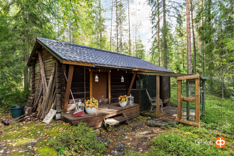 Petit chalet-sauna Tihmasjärvi 19 m² — Juva 69 k€ — 15