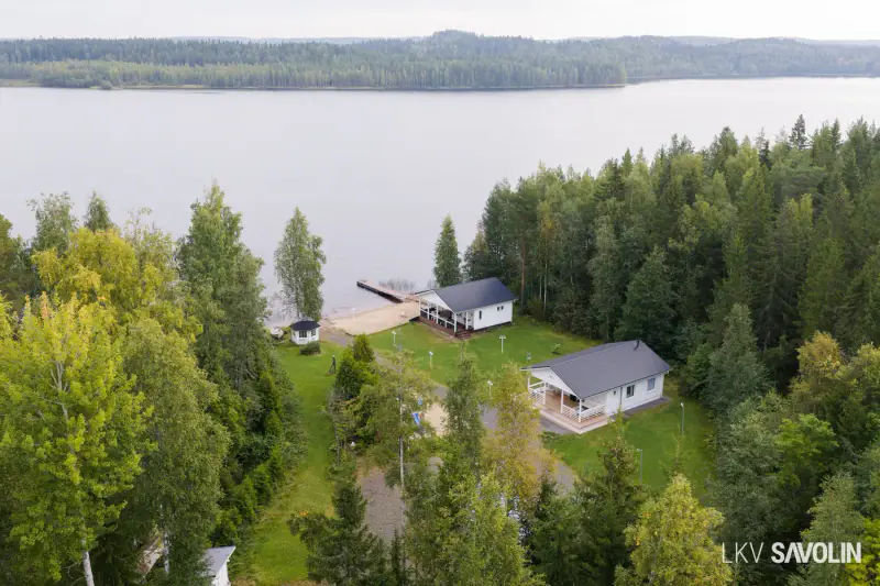 Chalet 2015, 73 m², rive privée Saarijärvi, 4 770 m² — Jyväskylä — 4