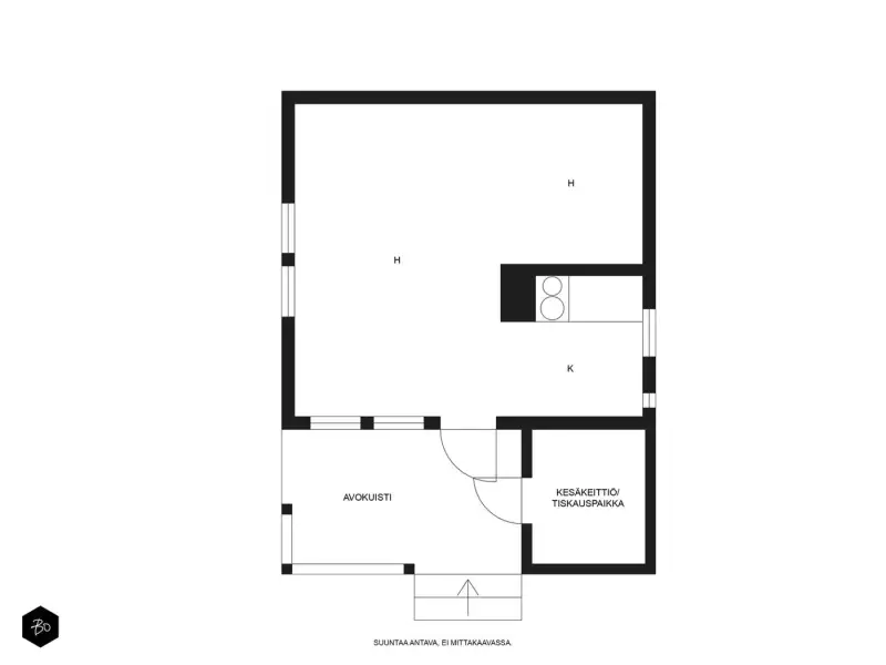 Mökki île ~22 m² (1962) + sauna, 3 000 m², Päijänne — Viljamensaari / Jyväskylä — 2