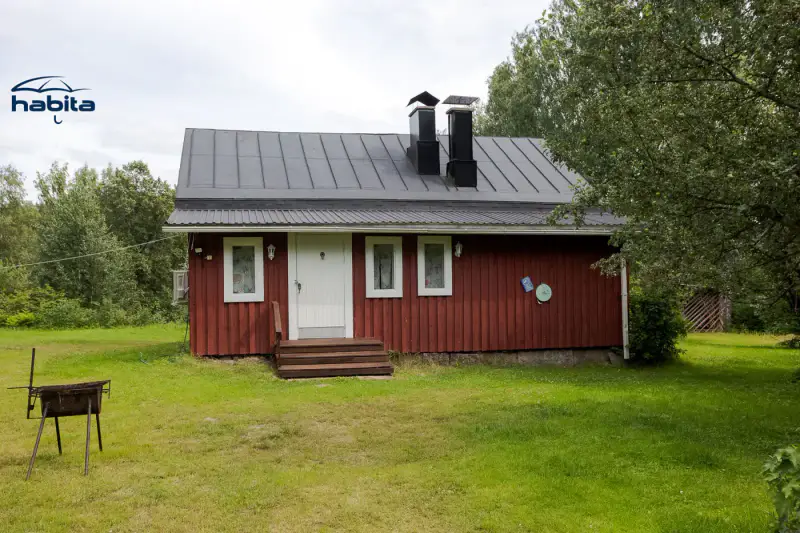 Chalet en rondins ~50 m² (1935) sur île du Päijänne, 12 732 m², 160 m de rive, sauna de rive + savusauna — Siikasaari / Jyväskylä — 5