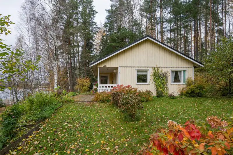 Maison de vacances (73 m², 1993) sur une presqu’île, 4 045 m² et deux rives privées sur le Päijänne — Korpilahti, Jyväskylä — 6