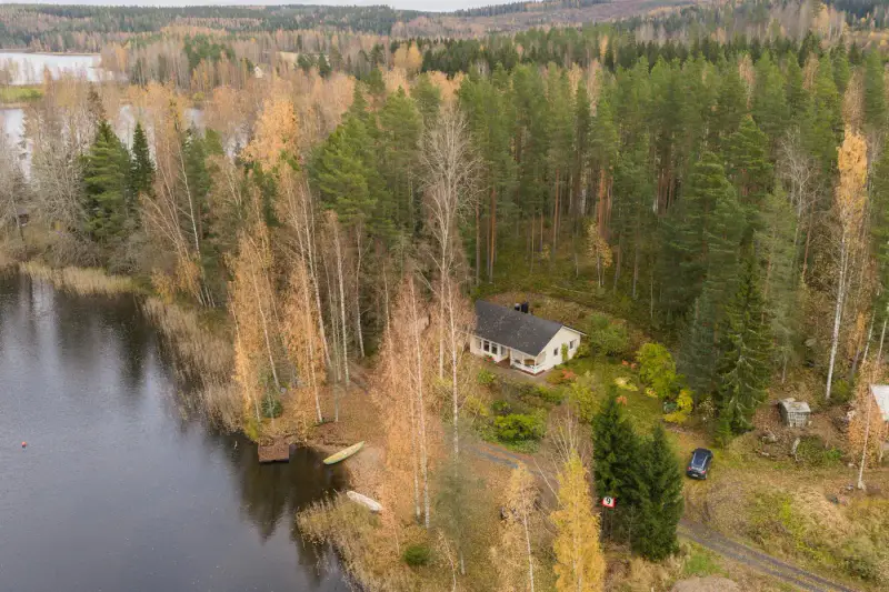 Maison de vacances (73 m², 1993) sur une presqu’île, 4 045 m² et deux rives privées sur le Päijänne — Korpilahti, Jyväskylä — 3