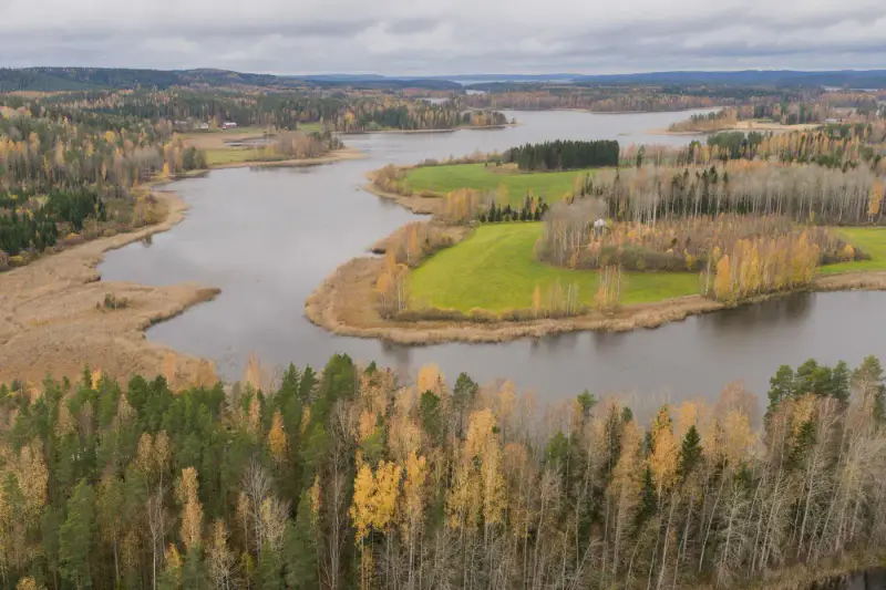 Maison de vacances (73 m², 1993) sur une presqu’île, 4 045 m² et deux rives privées sur le Päijänne — Korpilahti, Jyväskylä — 5