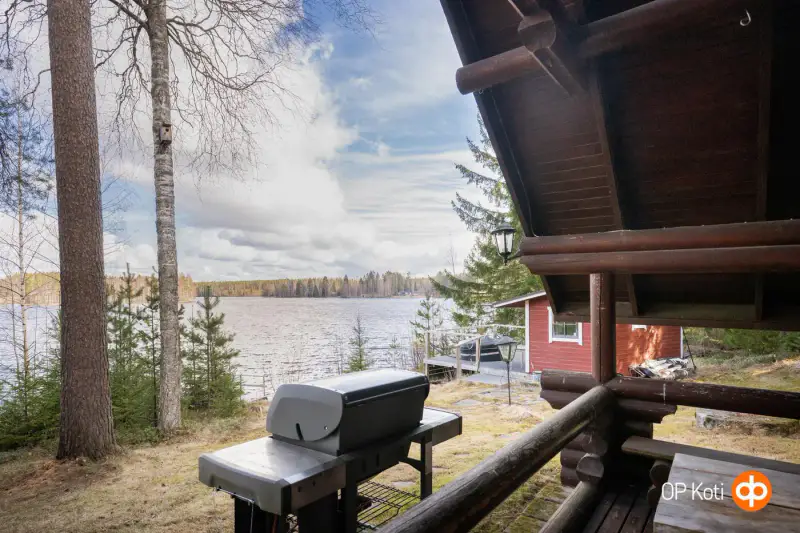 Hirsimökki Honka ~30 m² (1981) + sauna, Tyyppälänjärvi, 2 150 m² — Heinämäki / Jyväskylä — 8