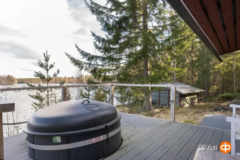 Hirsimökki Honka ~30 m² (1981) + sauna, Tyyppälänjärvi, 2 150 m² — Heinämäki / Jyväskylä — 11