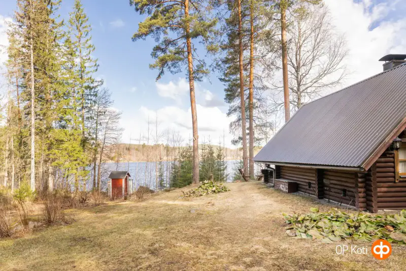 Hirsimökki Honka ~30 m² (1981) + sauna, Tyyppälänjärvi, 2 150 m² — Heinämäki / Jyväskylä — 7