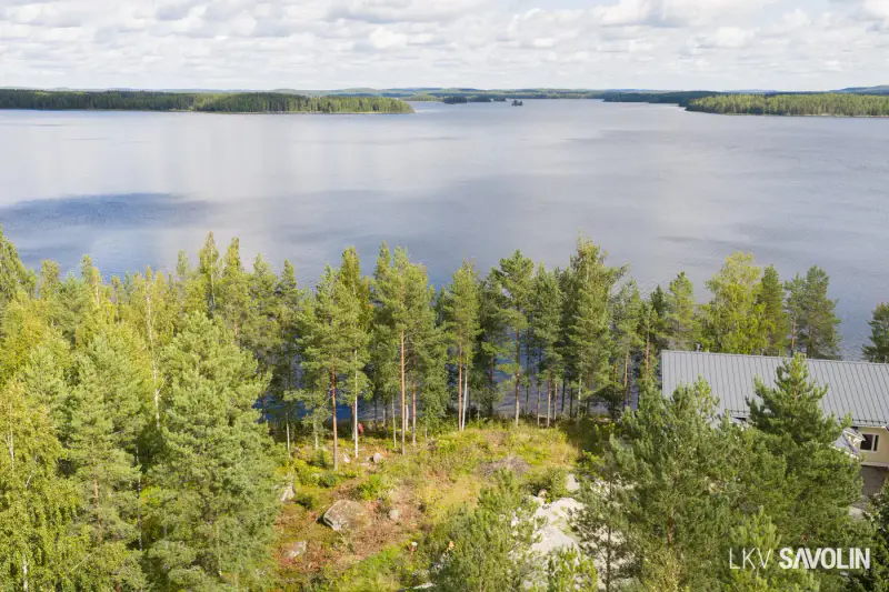 Terrain constructible 1 589 m², rive privée Leppävesi — Kaunisharju / Jyväskylä — 2