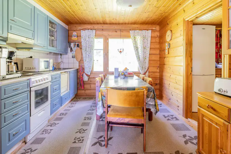 Chalet en rondins 1995, 56 m², rive privée Paltajärvi + sauna de rive — Paltaniemi / Kajaani — 8