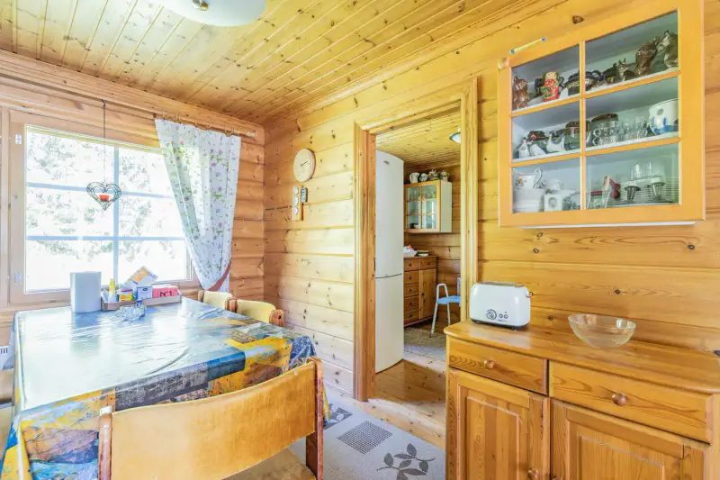 Chalet en rondins 1995, 56 m², rive privée Paltajärvi + sauna de rive — Paltaniemi / Kajaani — 9