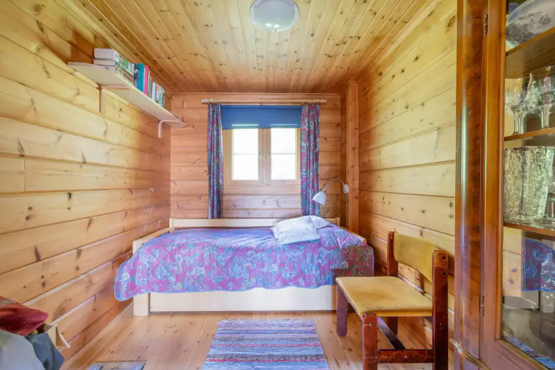 Chalet en rondins 1995, 56 m², rive privée Paltajärvi + sauna de rive — Paltaniemi / Kajaani — 17
