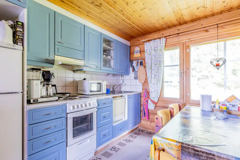 Chalet en rondins 1995, 56 m², rive privée Paltajärvi + sauna de rive — Paltaniemi / Kajaani — 7