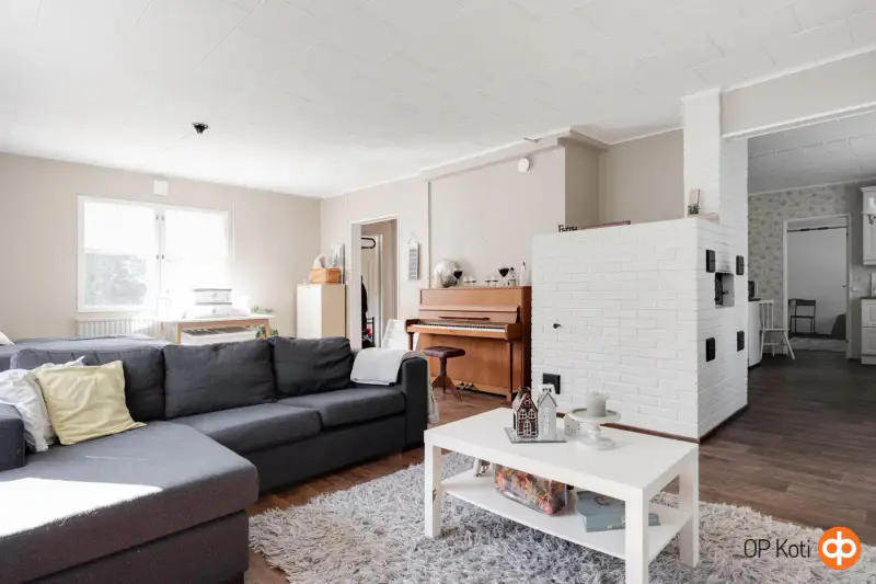 Ensemble ~269 m² (1956, agrandi) 3 logements + géothermie, 9 950 m², rive Kalajoki — Pitkäsenkylä — 5