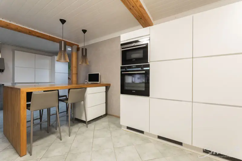 Maison hirsi ~153 m² (1997) + sauna, 4 600 m² (~50 m rive), Saimaa/Haukivesi — Kangaslampi — 7