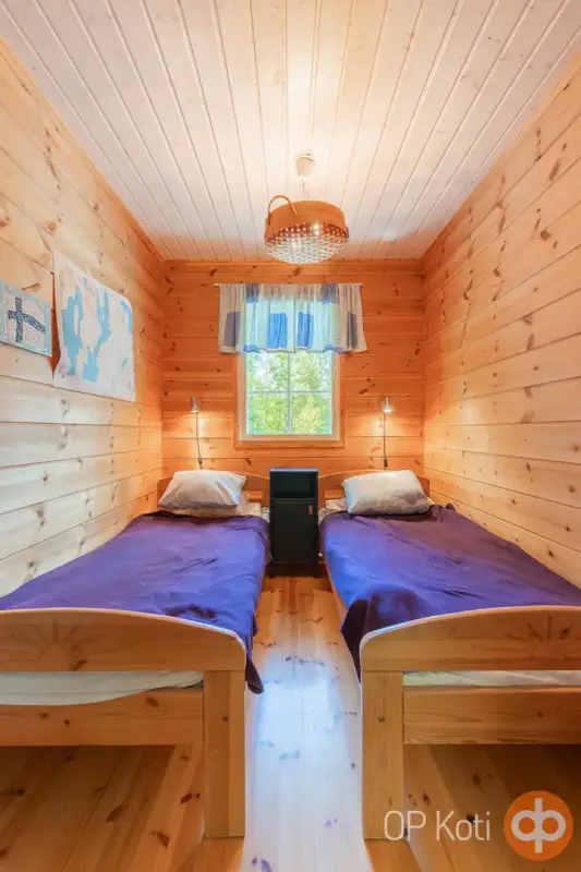Mökki Kastelli ~34 m² (2006) + sauna, 3,08 ha (~200 m rive), Puula — Nousiala / Kangasniemi — 8