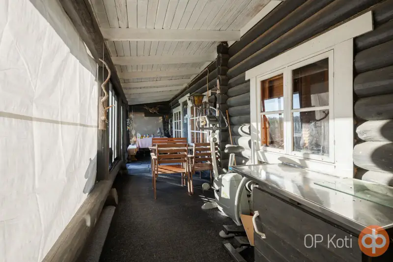 Mökki rondins ~59 m² (1975) + sauna, 2 900 m², Kyyvesi — Luusniemi / Kangasniemi — 10
